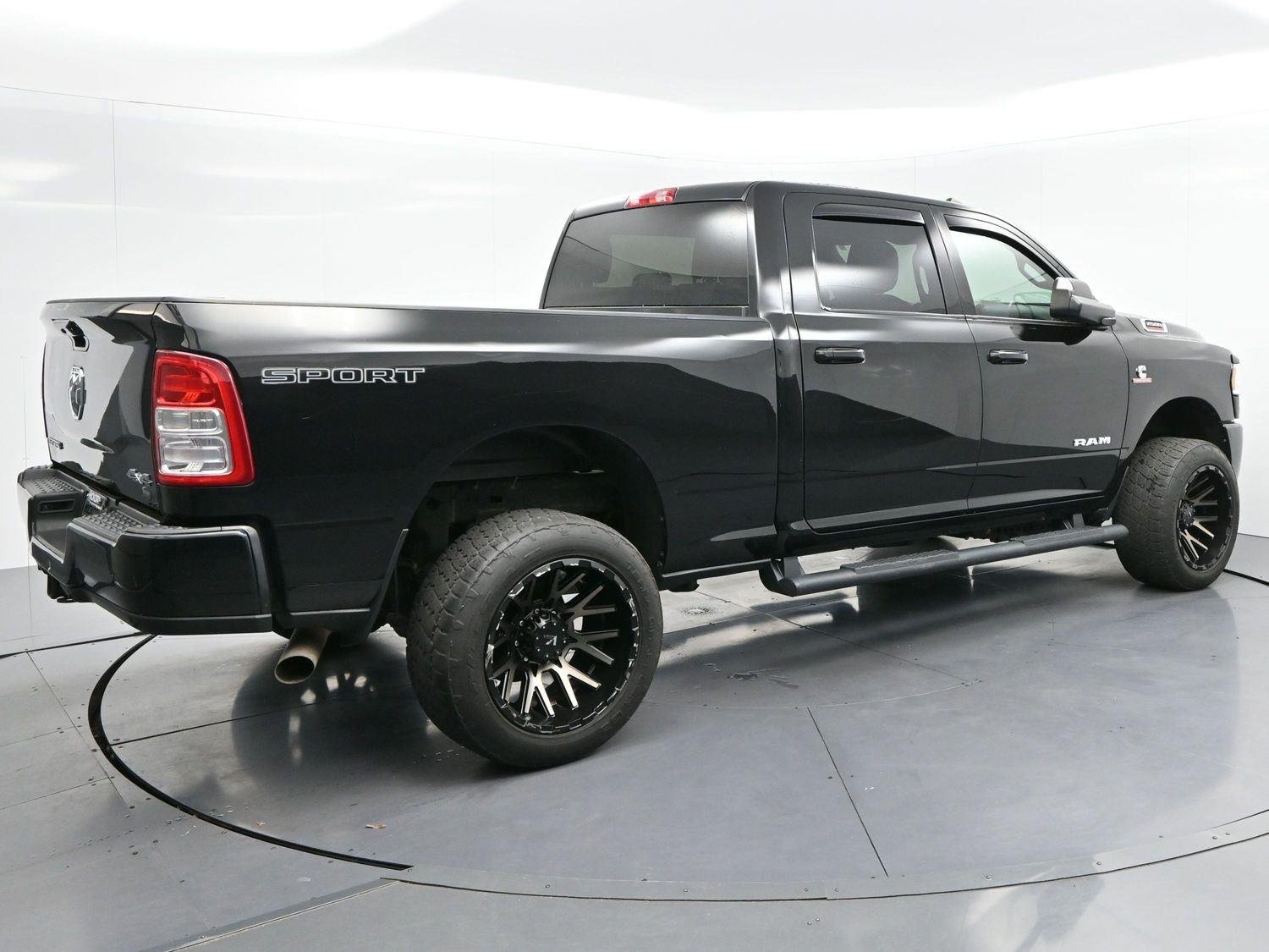 Used 2022 Diamond Black Crystal Pearlcoat Ram Big Horn image 7