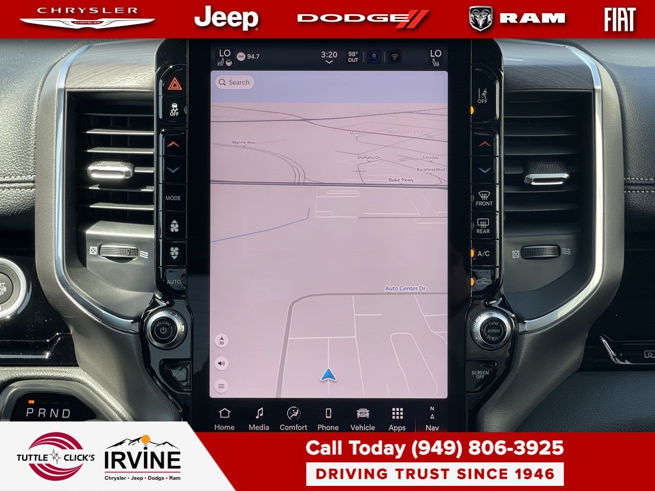 New 2026 Bright White Clear-Coat Exterior Paint RAM Laramie image 14