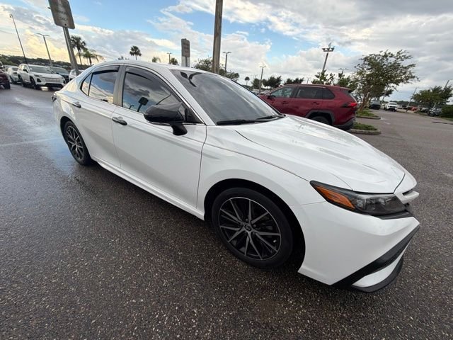 Certified Used 2024 White Toyota SE image 1