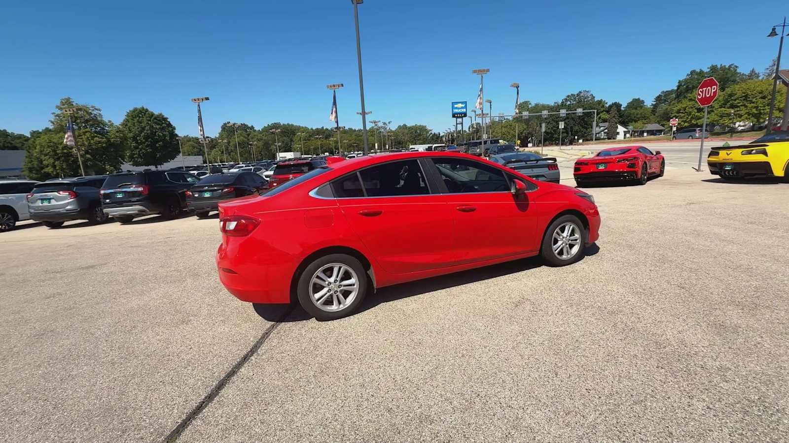 Used 2017 RED HOT Chevrolet LT image 8