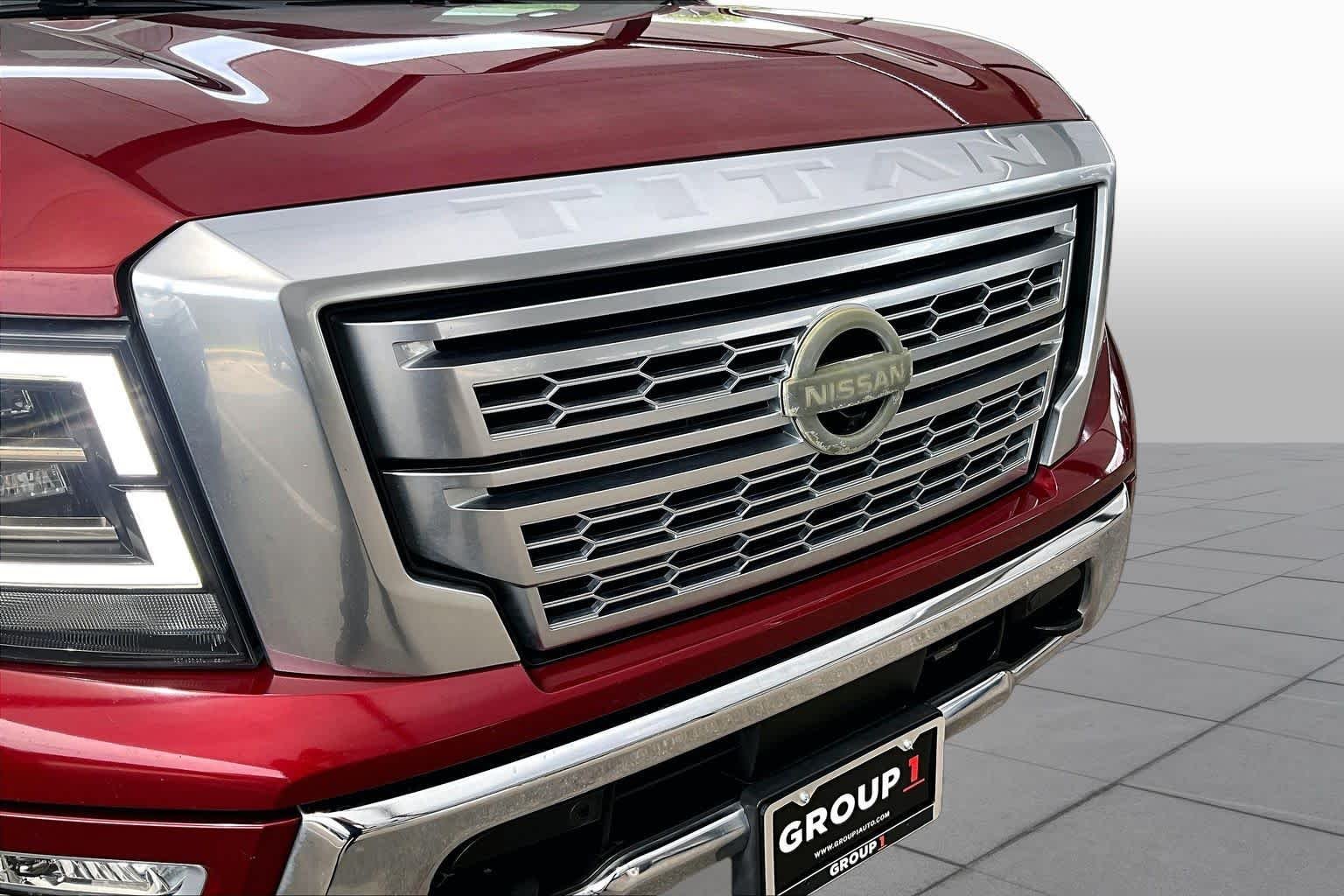 Used 2021 Cardinal Red Metallic Nissan Platinum Reserve image 30