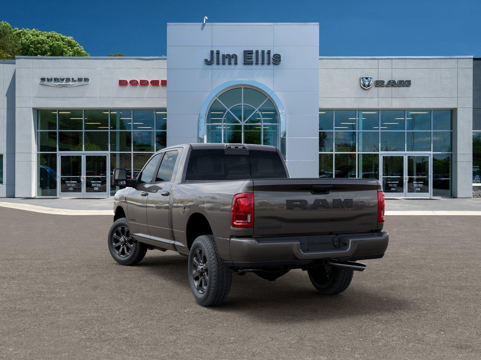 New 2027 Granite Crystal Metallic Clear-Coat Exterior Paint RAM Laramie image 3