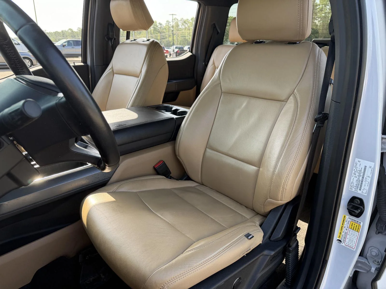 Used 2021 Space White Ford XLT image 16