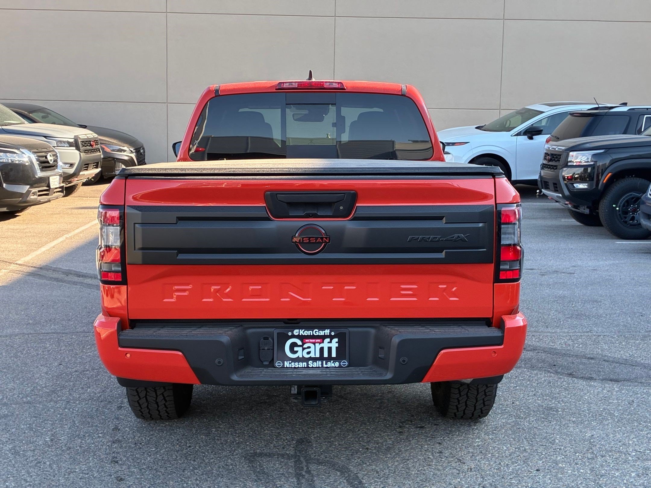 New 2026 Afterburn Orange Nissan Crew Cab PRO-4X® Long Bed image 4