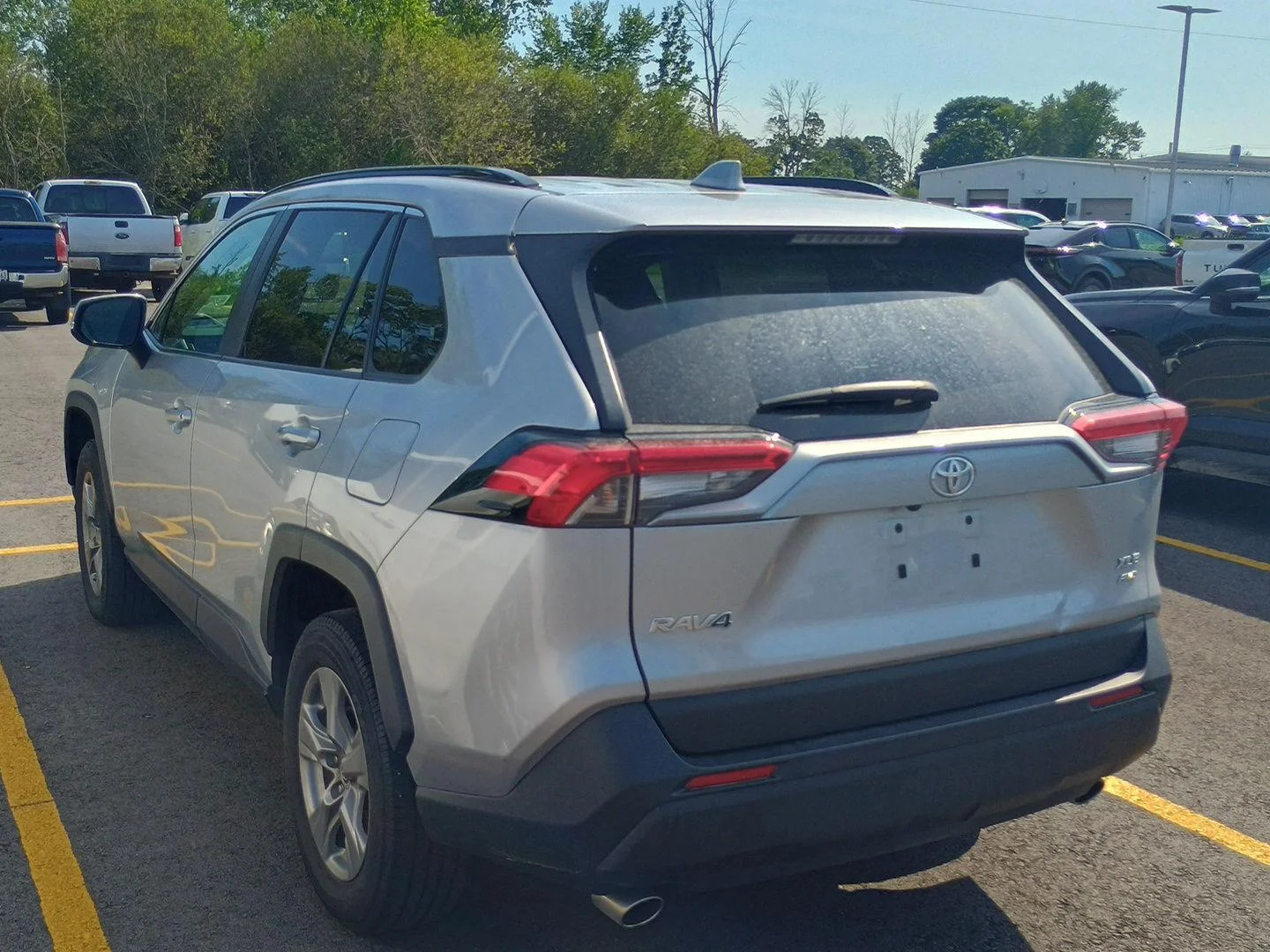 Used 2024 Silver Sky Metalli Toyota XLE image 3