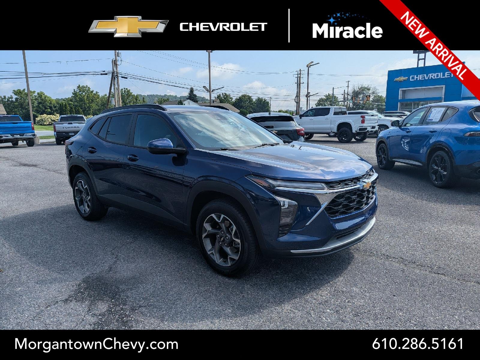 Used 2024 Blue Glow Metallic Chevrolet LT image 1