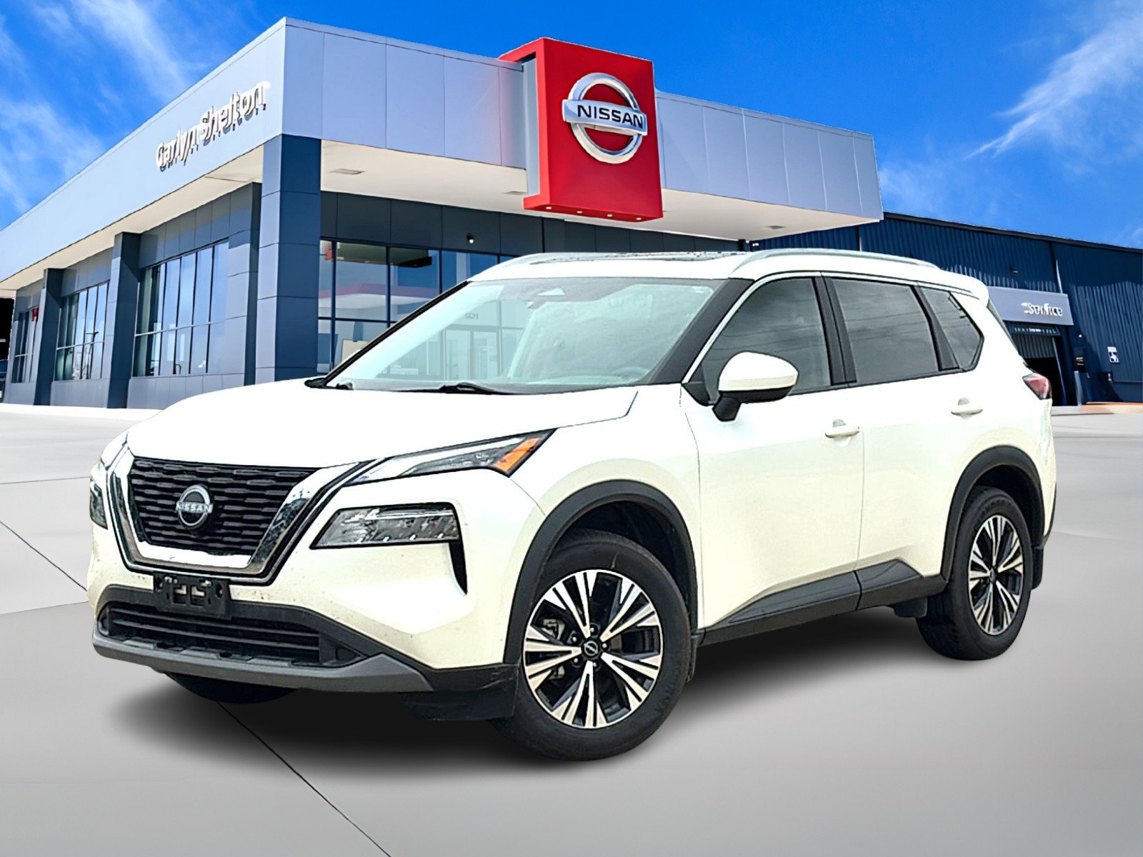 Used 2023 Pearl White Tricoat Nissan SV FWD image 1