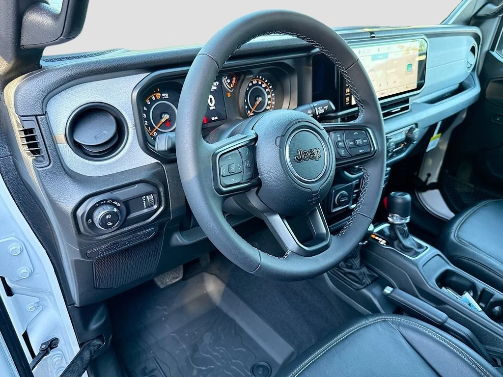 New 2025 Bright White Clearcoat Jeep Sport S image 15