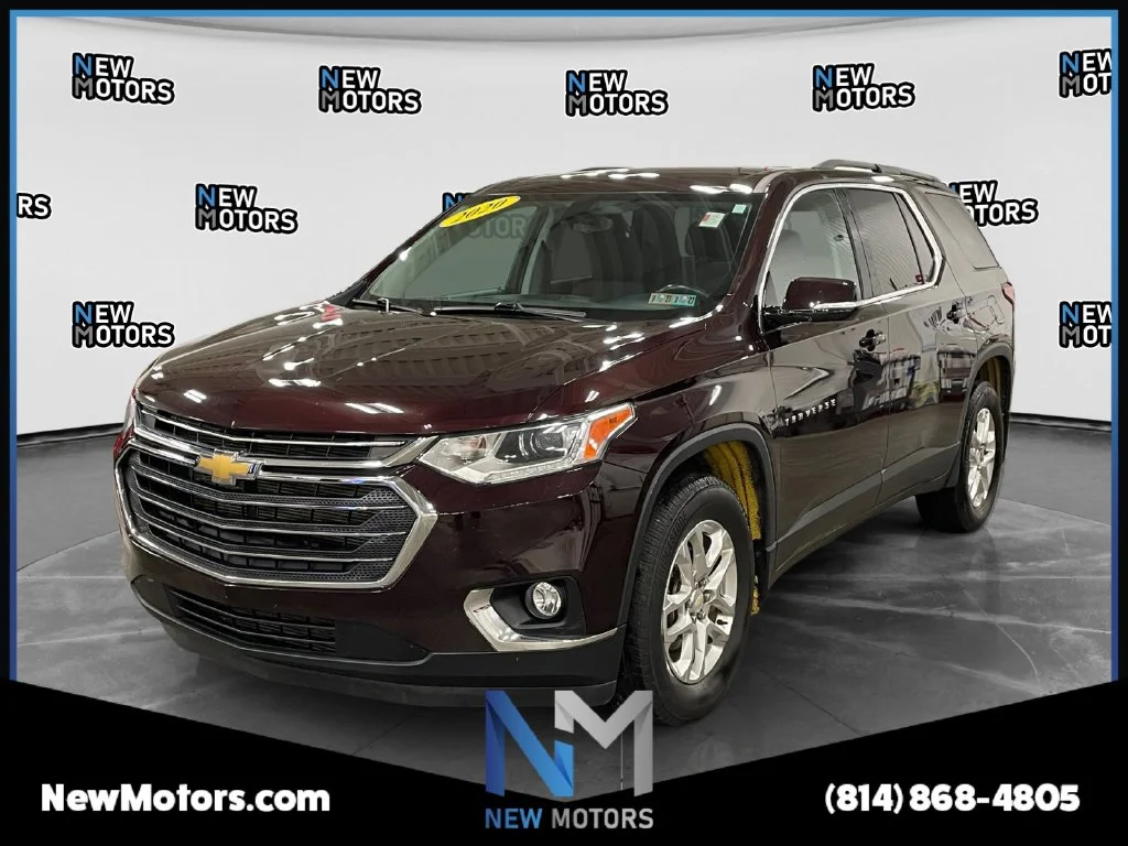 Used 2020 Black Cherry Metallic Chevrolet LT image 1