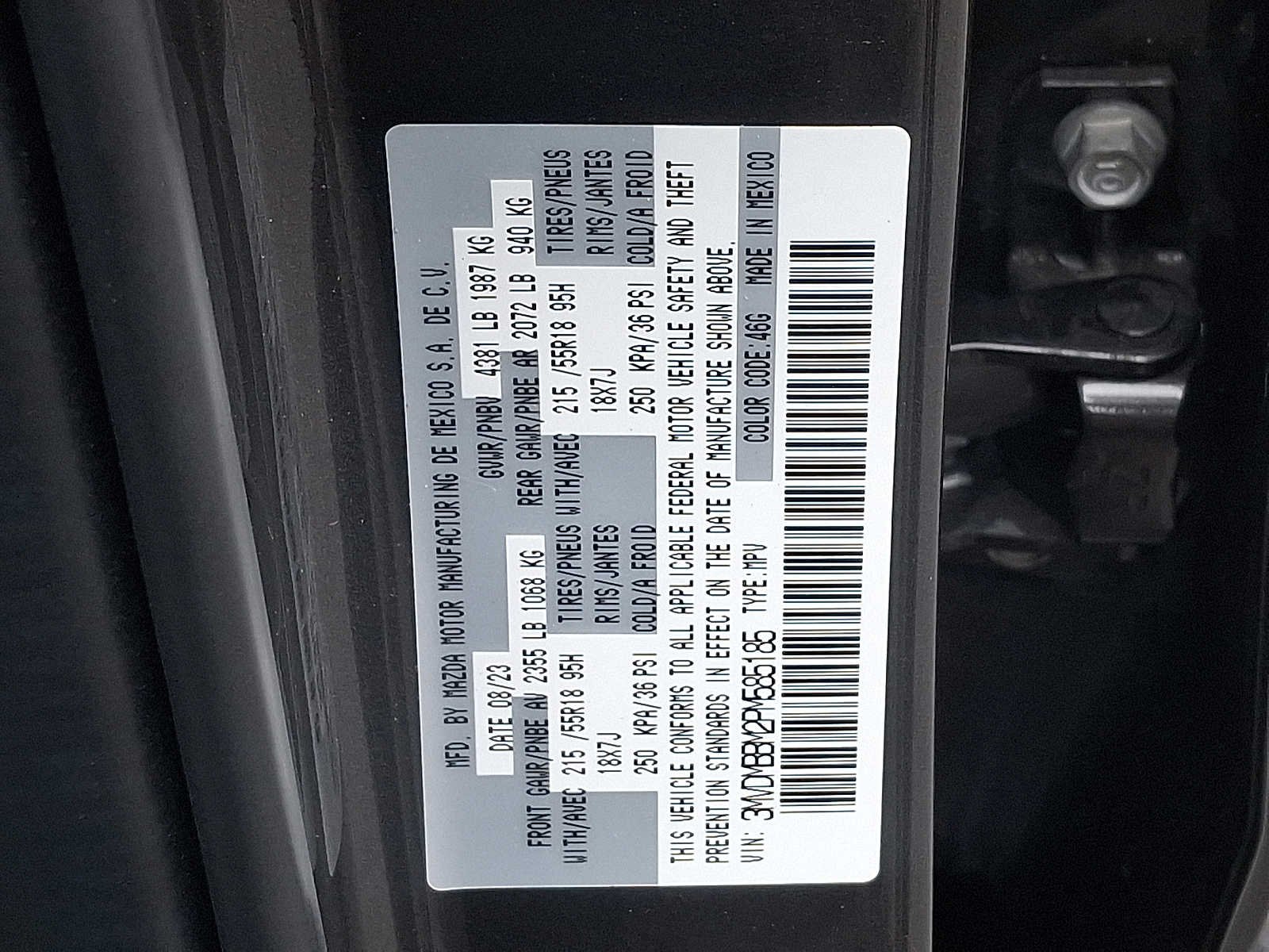 Used 2023 Machine Gray Metallic Mazda 2.5 S Select Package image 27