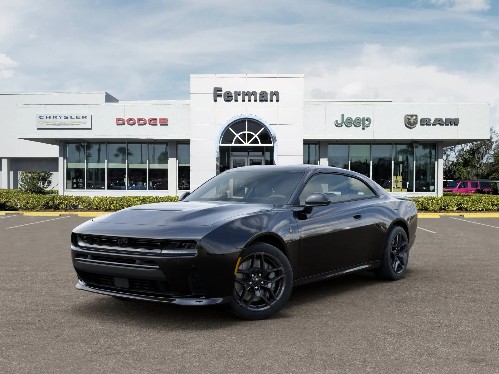 New 2026 Diamond Black Crystal Pearlcoat Dodge Scat Pack image 2