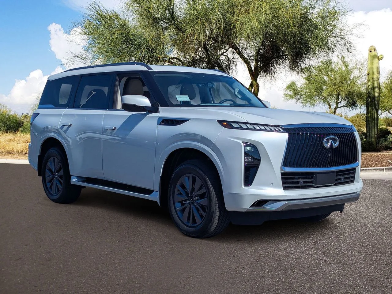 New 2026 RADIANT WHITE INFINITI Pure 4WD image 7
