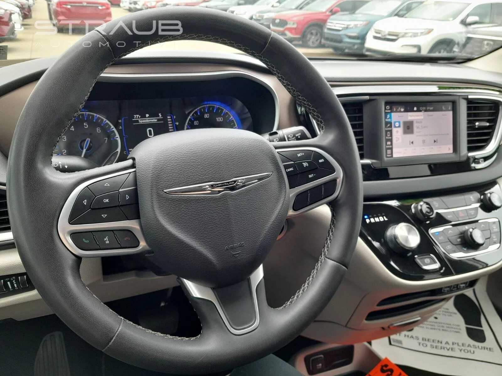 Used 2023 Bright White Clearcoat Chrysler LX image 11