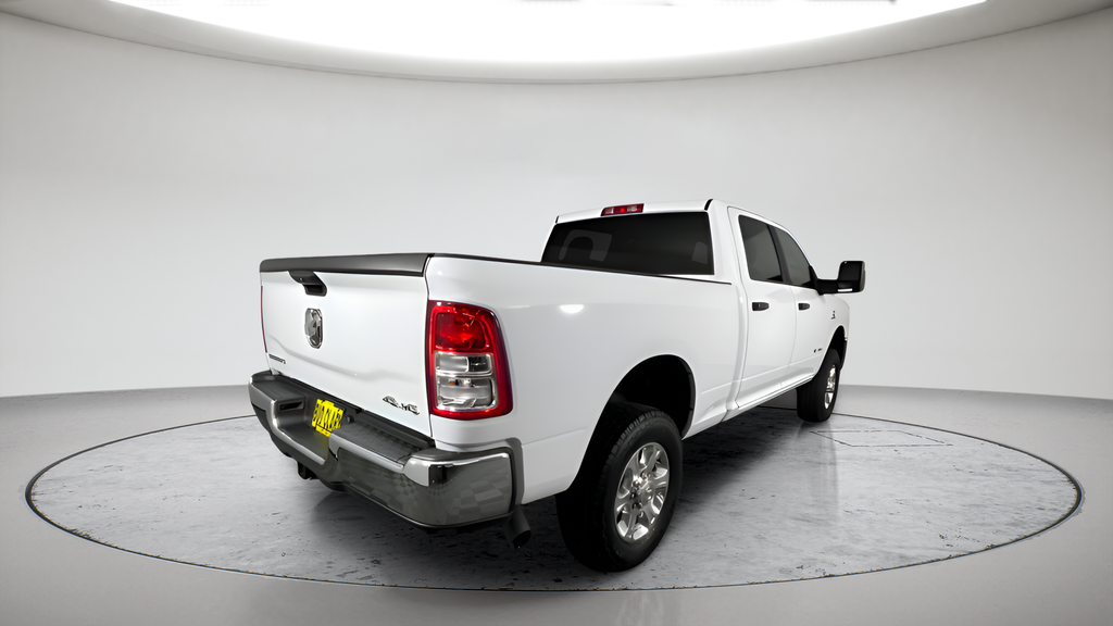 Used 2024 Bright White Clearcoat Ram Big Horn image 3