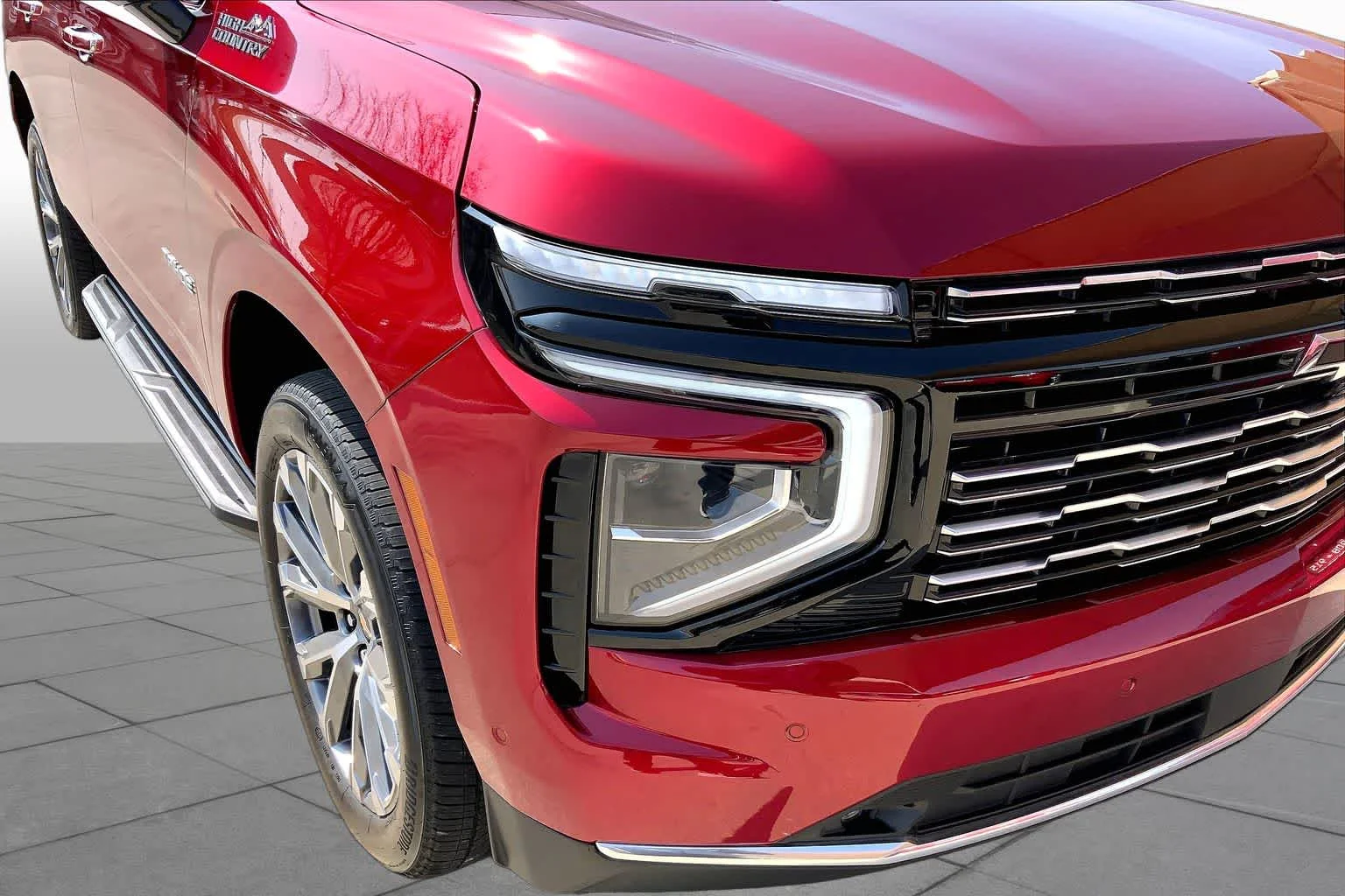 Used 2025 Radiant Red Tintcoat Chevrolet High Country image 58