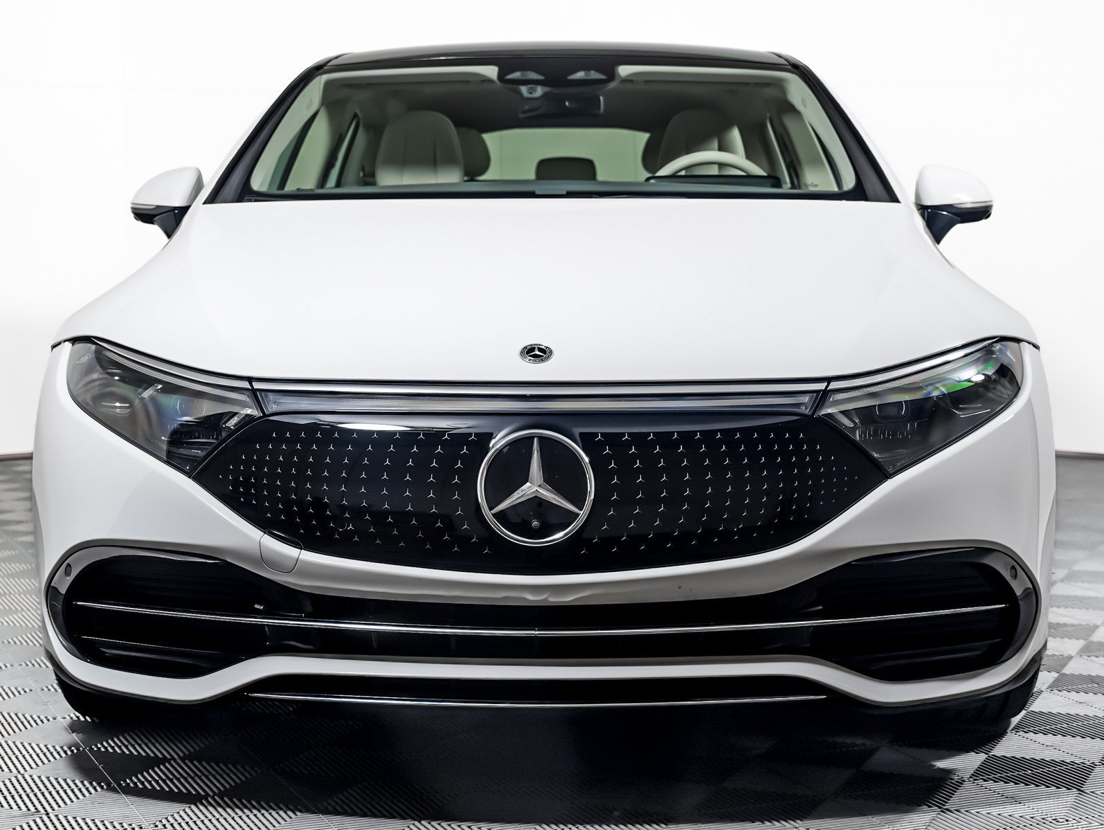 Certified Used 2023 Polar White Mercedes-Benz EQS 450+ Sedan image 6