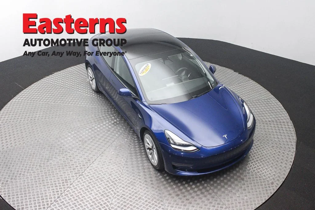 Used 2021 Blue Tesla Long Range image 3