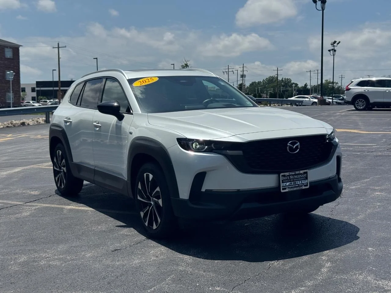 Used 2025 Wind Chill Pearl Mazda Premium Plus image 2