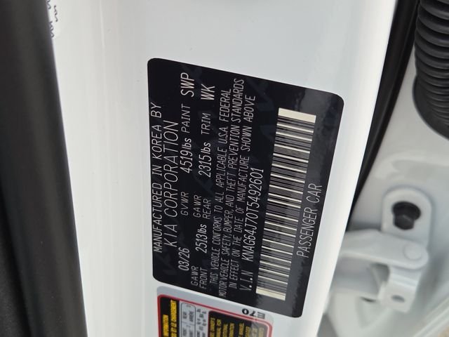 New 2026 Snow White Pearl Kia GT-Line AWD image 6