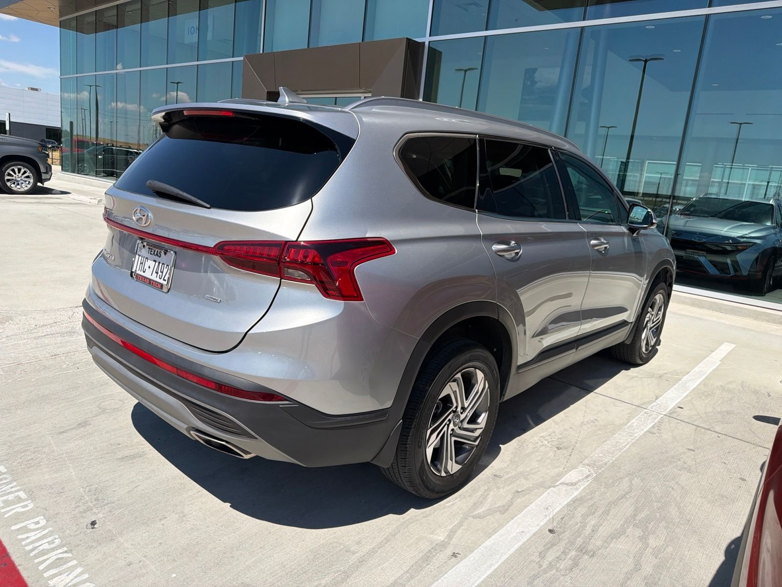 Certified Used 2023 Shimmering Silver Hyundai SEL image 4