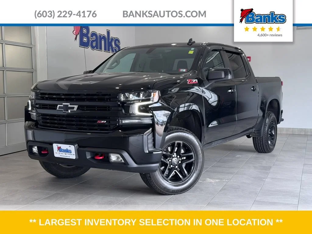 Used 2021 BLACK Chevrolet LT Trail Boss image 1