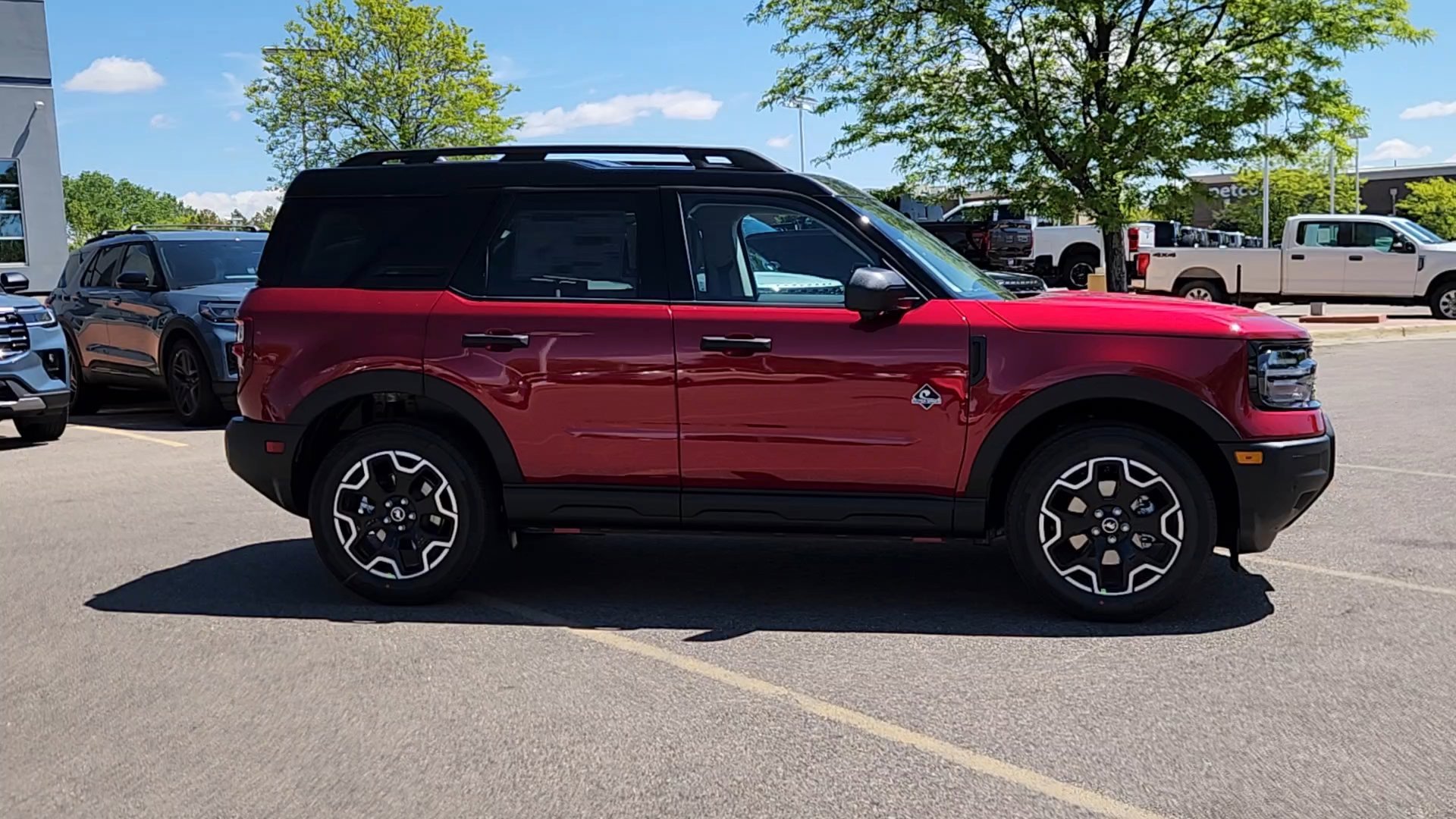 New 2026 Ruby Red Metallic Tinted Clearcoat Ford Outer Banks image 10