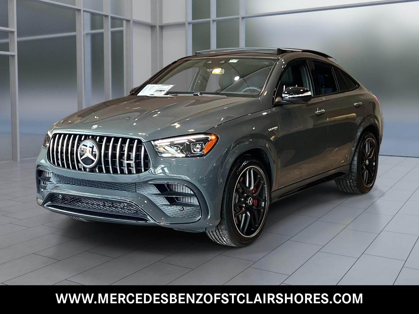 New 2026 MANUFAKTUR Silicon Grey Mercedes-Benz AMG® GLE 63 S 4MATIC+ Coupe image 1