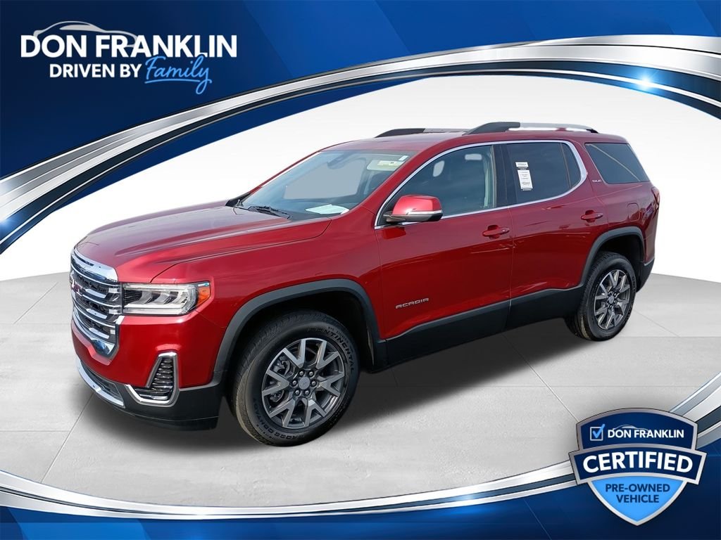 Certified Used 2023 Red GMC SLE image 1