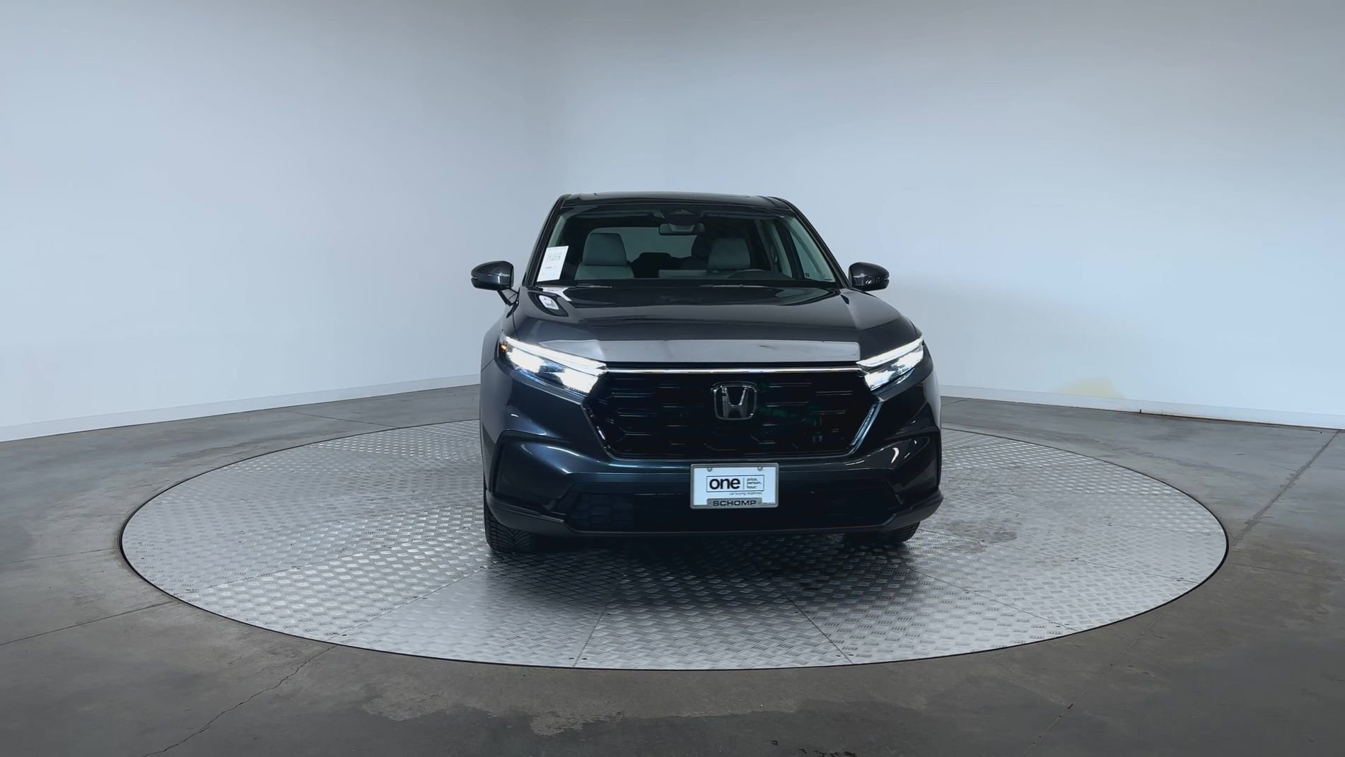 Used 2023 Meteorite Gray Metallic Honda EX image 3