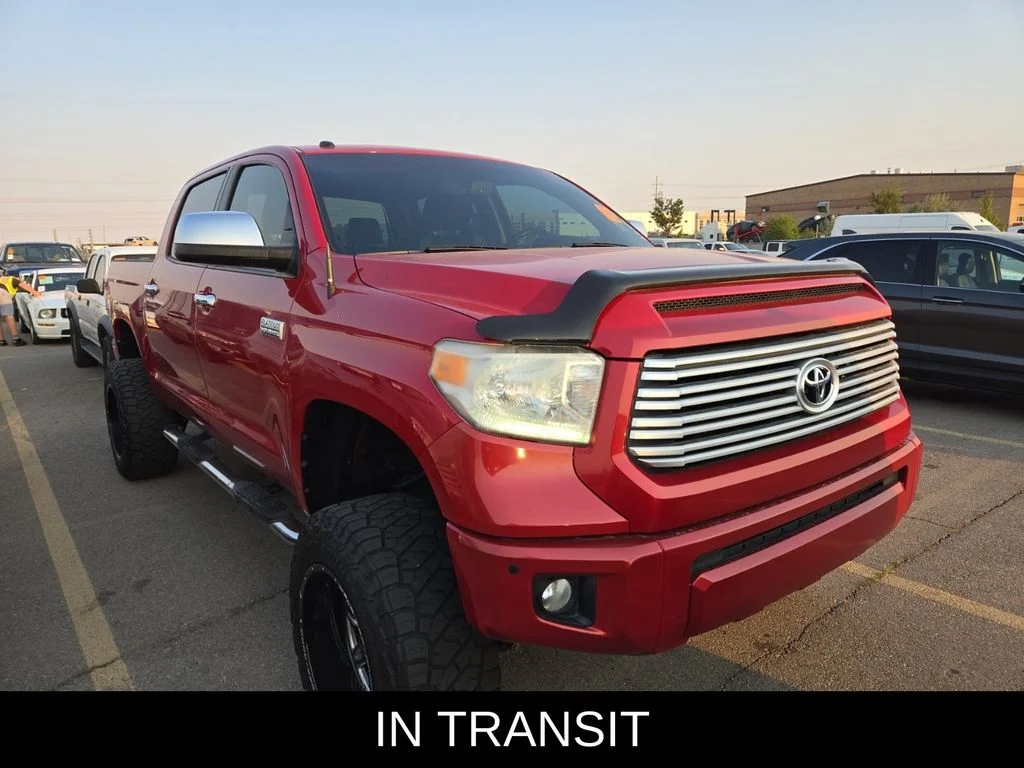 Used 2017 Red Toyota Platinum image 1