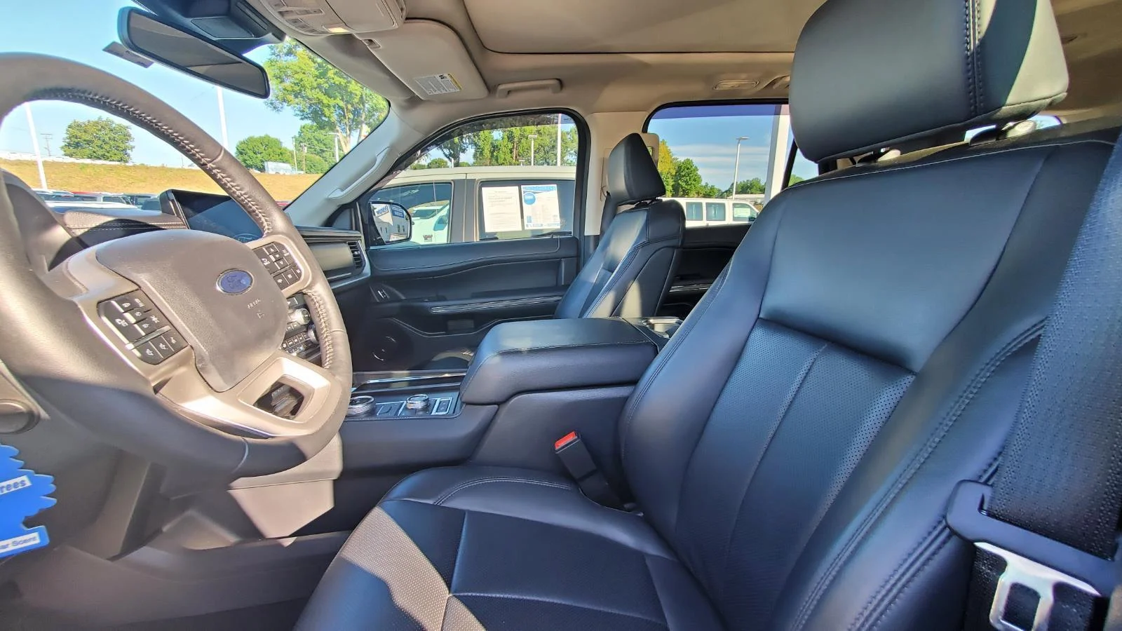 Used 2024 Stone Blue Metallic Ford XLT image 3
