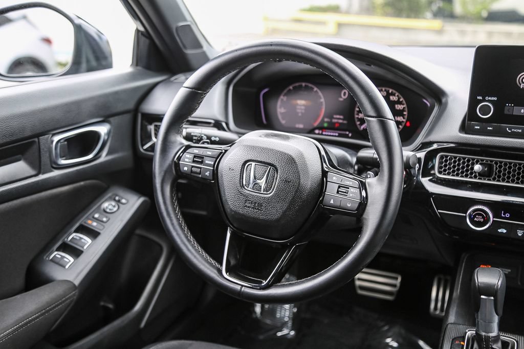 Certified Used 2025 Meteorite Gray Metallic Honda 4D SPORT image 43
