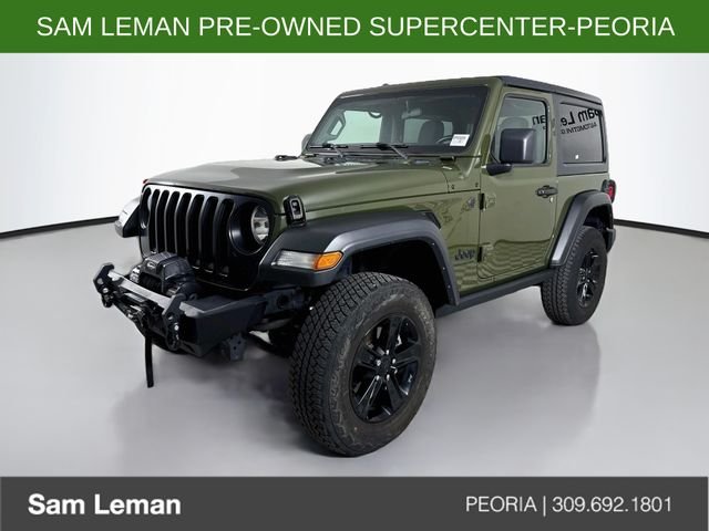Used 2022 Green Jeep Sport S image 3