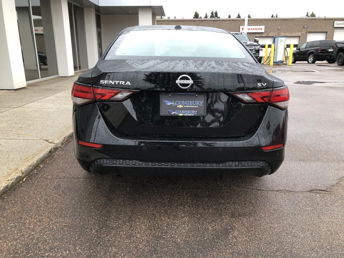 Used 2024 Black Nissan Sv Cvt image 6