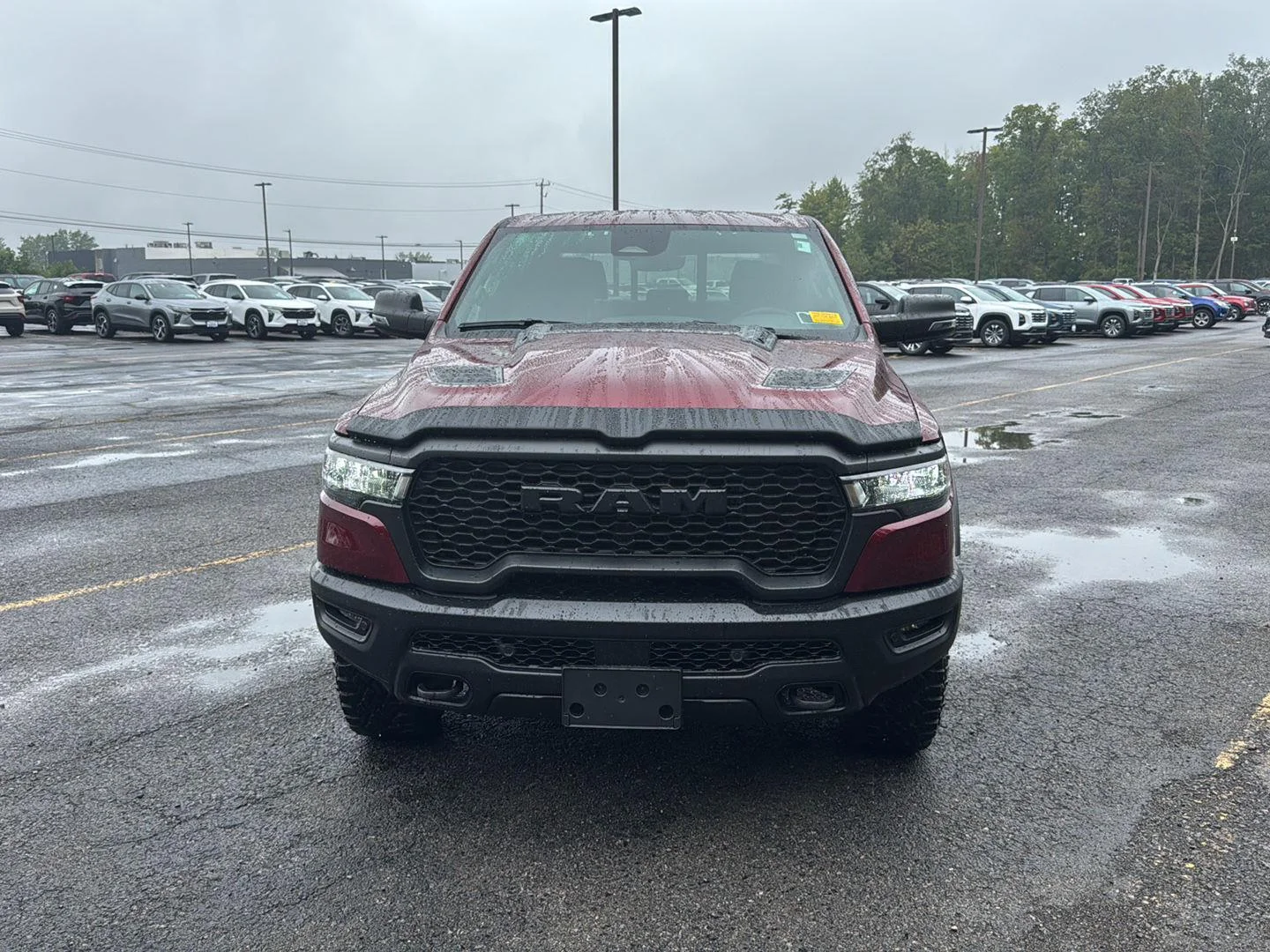 Used 2025 Delmonico Red Pearlcoat Ram Rebel image 4