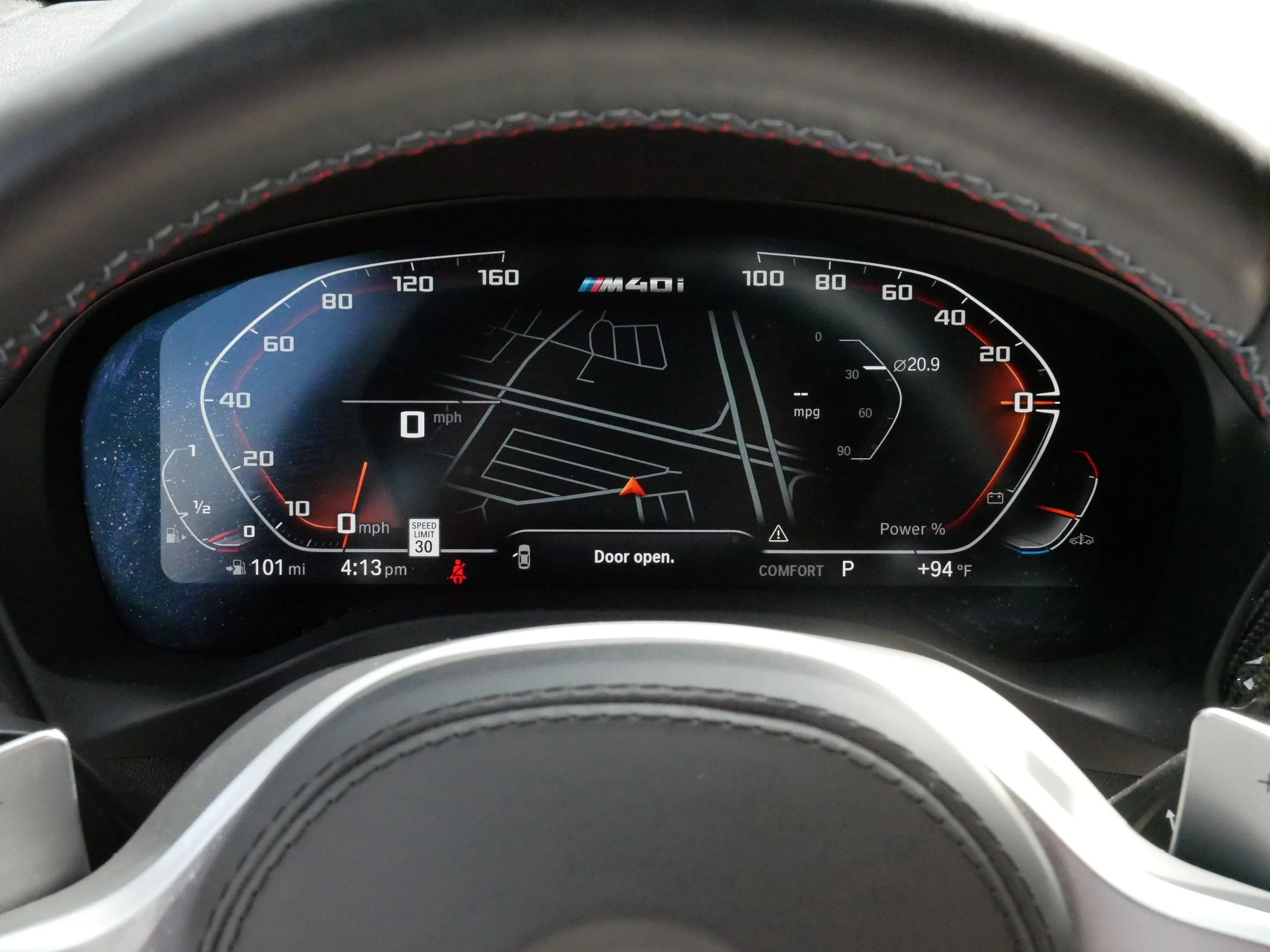 Used 2024 Tanzanite Blue II Metallic BMW M40i image 21