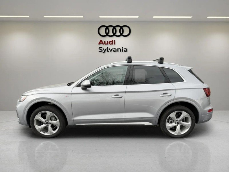 Certified Used 2025 Florett Silver Metallic Audi S line Premium Plus image 4