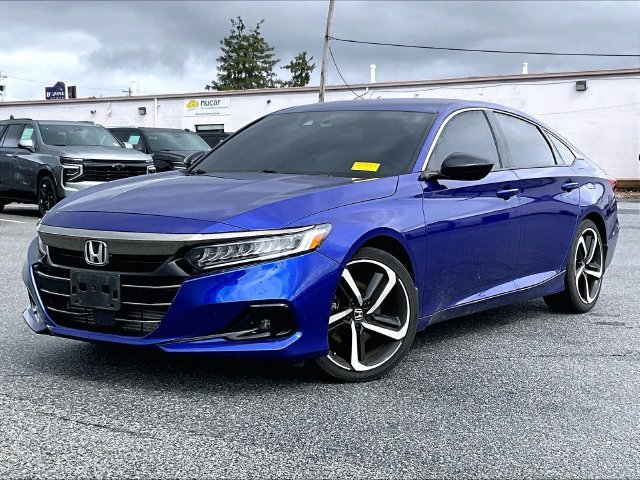 Used 2021 Blue Honda Sport image 2