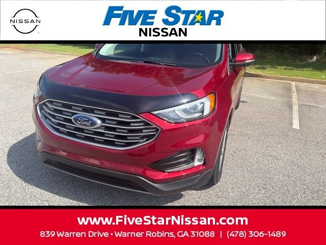 Used 2019 Red Ford SEL image 3