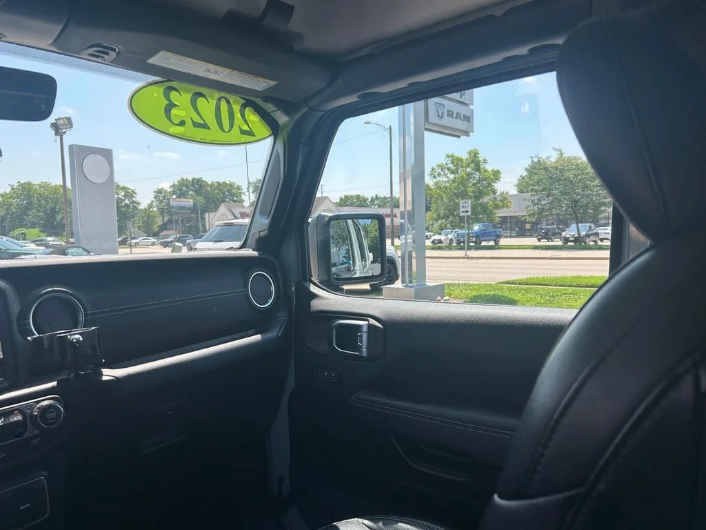Used 2023 Gray Jeep Sahara 4xe image 34
