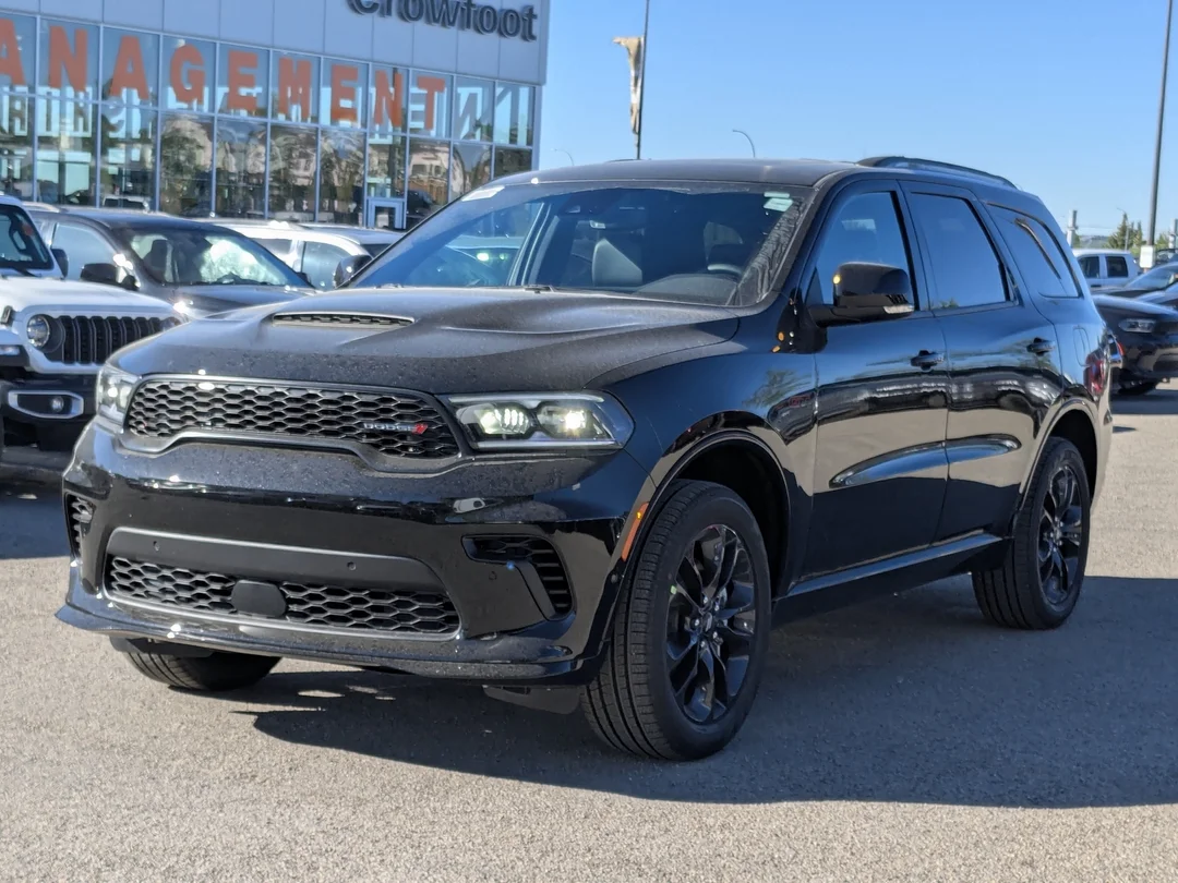 New 2026 Black Dodge GT Plus - - AWD - Ventilated Seats - Trailer Brake Ctrl - 2nd Row Heated Seats & More! image 4