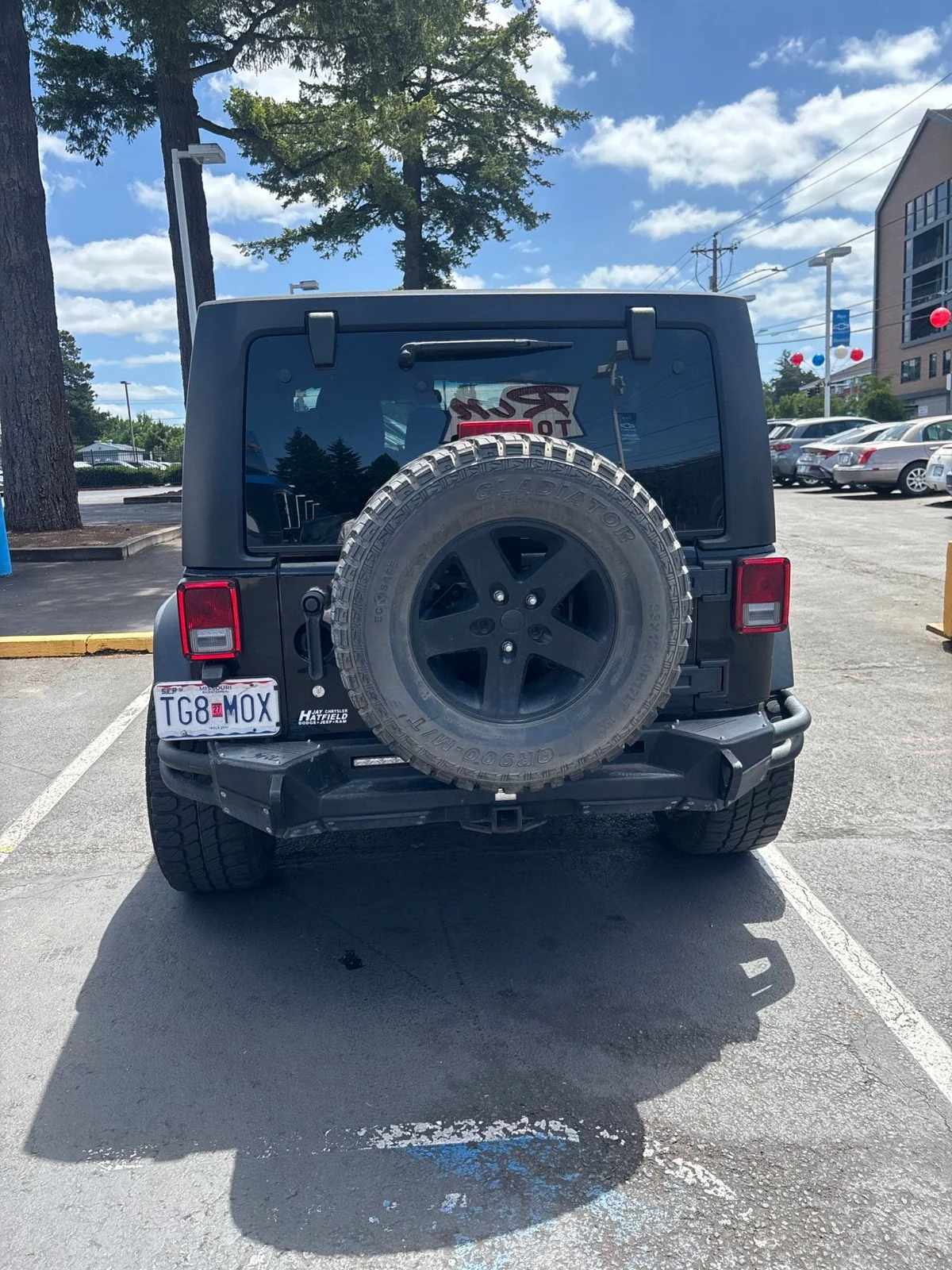 Used 2017 Black Clearcoat Jeep Unlimited Sport image 7