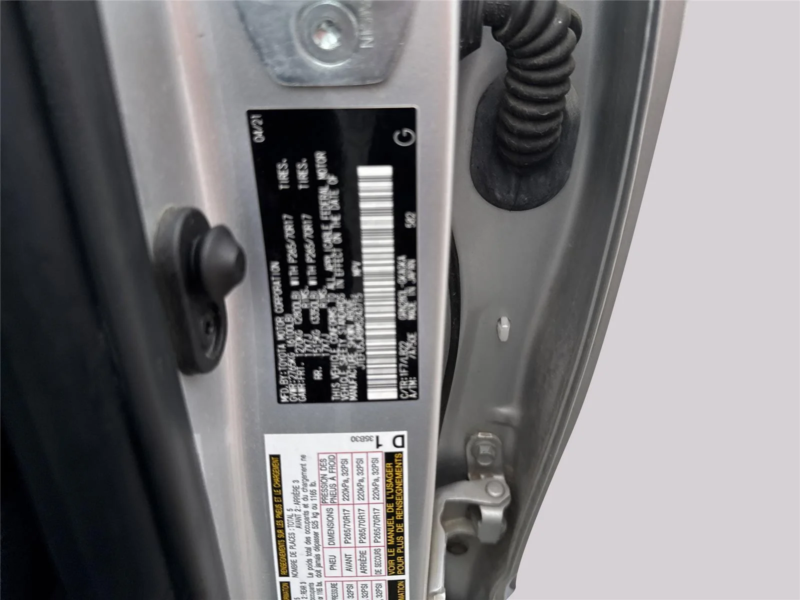 Used 2021 Classic Silver Metallic Toyota SR5 Premium image 38
