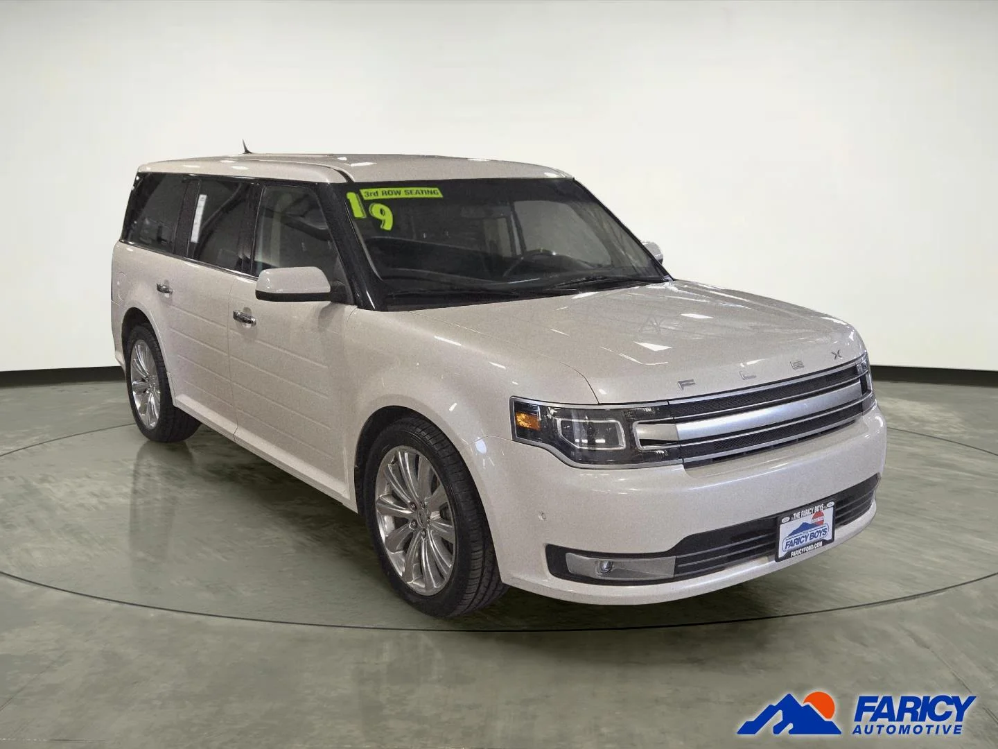 Used 2019 White Platinum Metallic Tri-Coat Ford Limited EcoBoost image 7