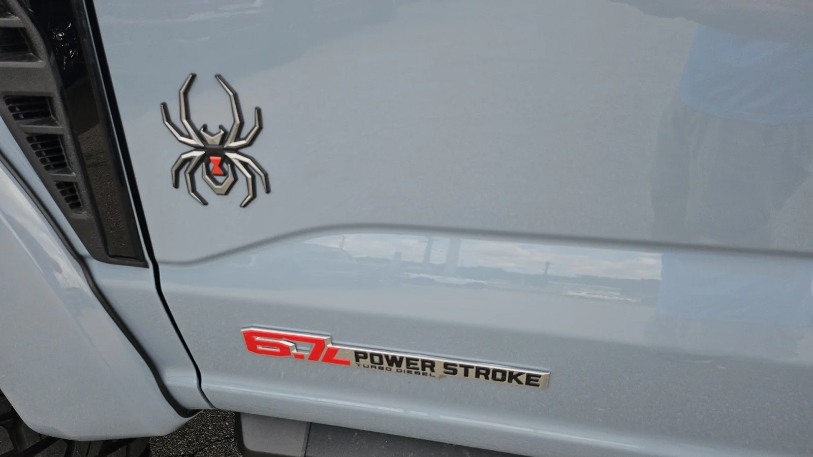 New 2026 Glacier Gray Metallic Tri-Coat Ford Black Widow 4WD image 7