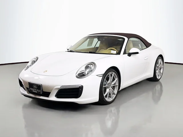 Pre-Owned 2017 Porsche 911 Carrera RWD 2D Cabriolet