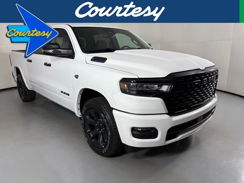 New 2026 Bright White Clear-Coat Exterior Paint RAM Big Horn/Lone Star image 1