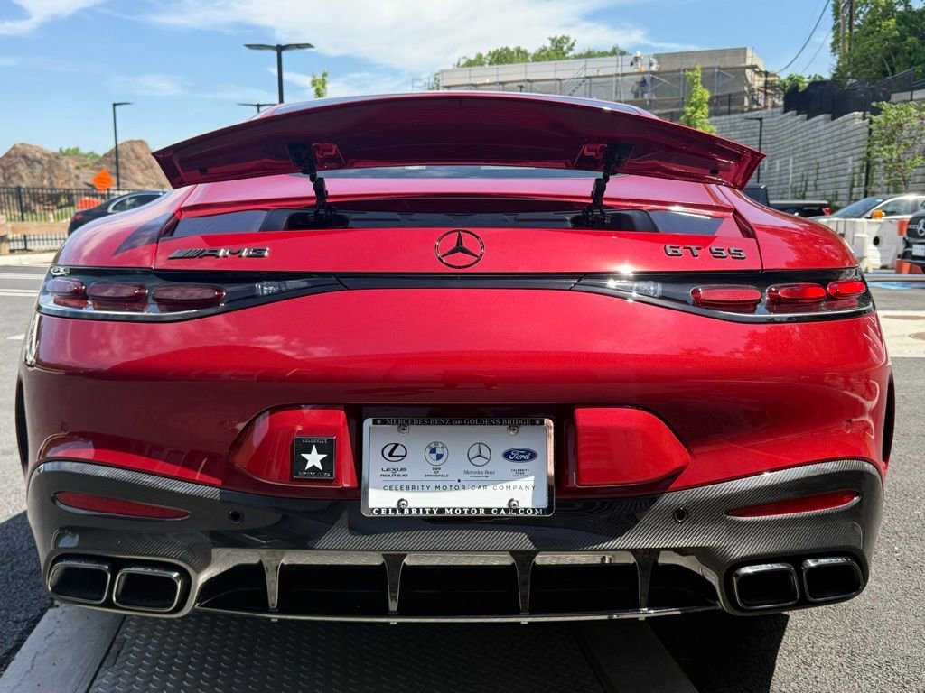 New 2026 MANUFAKTUR Patagonia Red Metallic Mercedes-Benz AMG® GT 55 Coupe image 84