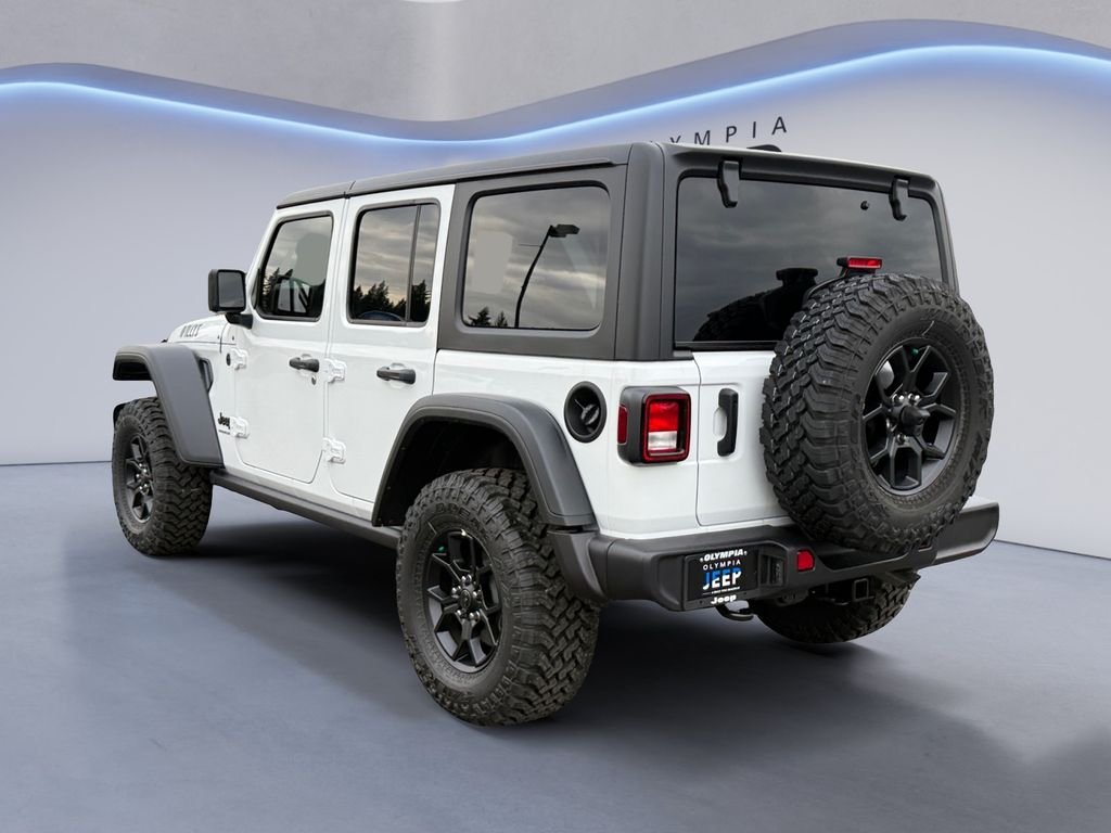 New 2026 Bright White Clear-Coat Exterior Paint Jeep Willys image 3
