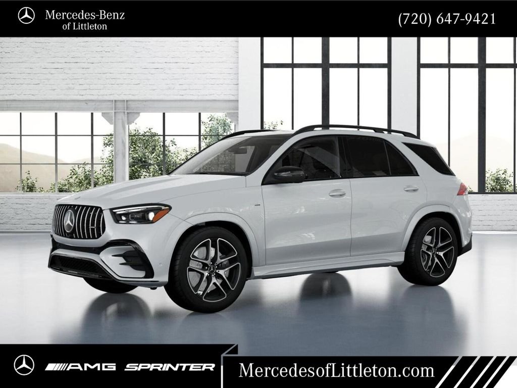 New 2026 MANUFAKTUR Moonlight White Metallic Mercedes-Benz GLE 53 AMG® image 38